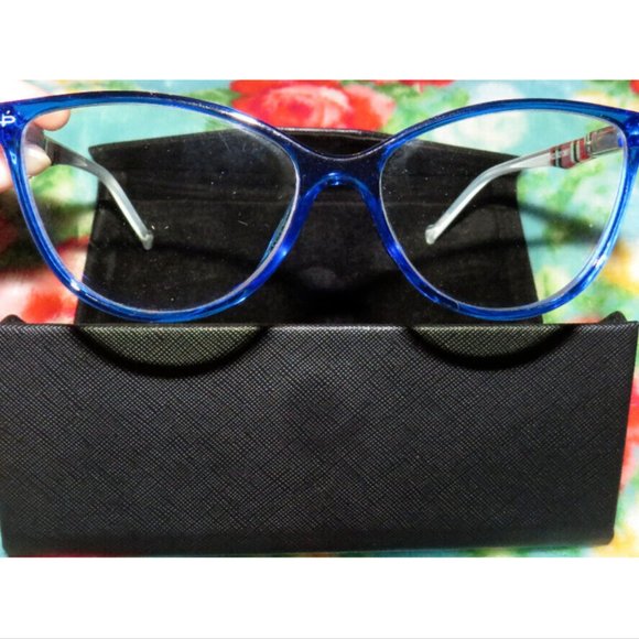 Prive Revaux Easy Breezy Blue Striped Blue Light Readers Strength 0.00, Case - Picture 8 of 10